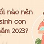 Bố Tuổi Thìn Mẹ Tuổi Tỵ Sinh Con Năm 2023